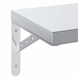 VidaXL 3214510 étagères Acier inoxydable Argent - Vue supplémentaire 8