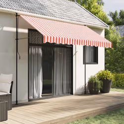 Cette toile de store de remplacement pratique est un choix parfait pour renouveler les toits de stores usés ou les conserver  ...