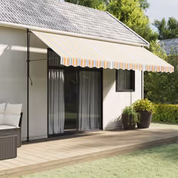 Cette toile de store de remplacement pratique est un choix parfait pour renouveler les toits de stores usés ou les conserver  ...