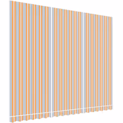 Cette toile de store de remplacement pratique est un choix parfait pour renouveler les toits de stores usés ou les conserver  ...