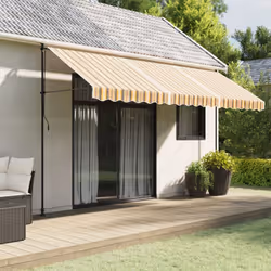 Cette toile de store de remplacement pratique est un choix parfait pour renouveler les toits de stores usés ou les conserver  ...