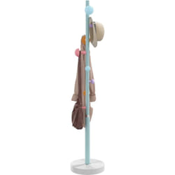 Vidaxl - Porte-manteau bleu 172 cm fer enduit de poudre