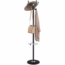 Ce porte-manteau pratique avec porte-parapluie vous permettra d'organiser vos affaires et de les rendre facilement accessible ...