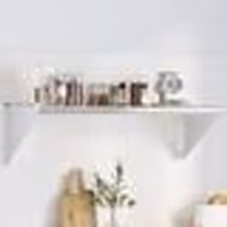 vidaXL Étagère murale 100x45x31 cm argenté acier inoxydable