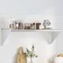 vidaXL Étagère murale 100x45x31 cm argenté acier inoxydable