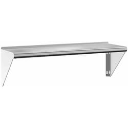 Vidaxl - tagère murale 100x30x31 cm argenté acier inoxydable