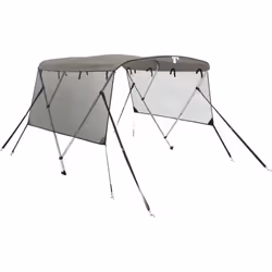 Cet auvent bimini à 3 arceaux avec parois latérales joue un rôle efficace pour vous protéger des rayons directs du soleil et ...