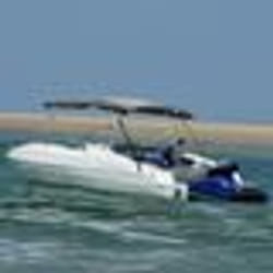 vidaXL Toit bimini à 3 arceaux parois en maille 183x(185-198)x137 cm
