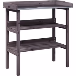 Cette table à plantes en bois est parfaite pour organiser et présenter vos plantes en pot à la maison, dans un jardin, sur un ...