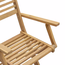 VidaXL 3214227 chaise d'extérieur Terrace Bois d'acacia - Vue supplémentaire 6