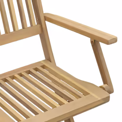VidaXL 3214231 chaise d'extérieur Terrace Bois d'acacia - Vue supplémentaire 6