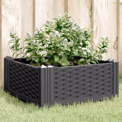 Plantez vos légumes, vos herbes aromatiques ou tout simplement des fleurs décoratives dans cette jardinière pratique et durab ...