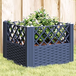 Plantez vos légumes, vos herbes aromatiques ou tout simplement des fleurs décoratives dans cette jardinière pratique et durab ...