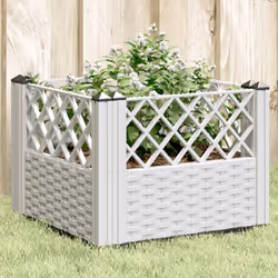 Plantez vos légumes, vos herbes aromatiques ou tout simplement des fleurs décoratives dans cette jardinière pratique et durab ...