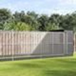 vidaXL Volière avec extension argenté 1037x203x216 cm acier