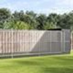 vidaXL Volière avec extension argenté 1244x203x216 cm acier