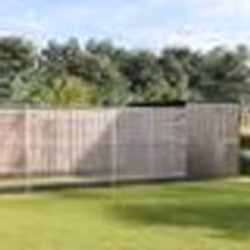 vidaXL Volière avec extension argenté 1118x303x216 cm acier