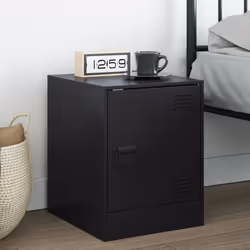 VidaXL 841607 Table de nuit et table de chevet Noir