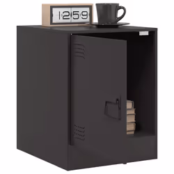 VidaXL 841608 Table de nuit et table de chevet Noir - Vue supplémentaire 4