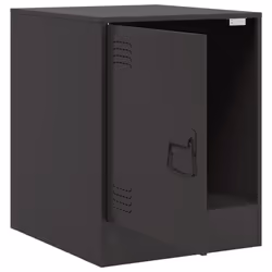 VidaXL 841608 Table de nuit et table de chevet Noir - Vue supplémentaire 6