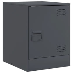 VidaXL 841611 Table de nuit et table de chevet Anthracite