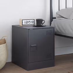 VidaXL 841611 Table de nuit et table de chevet Anthracite