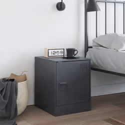 VidaXL 841611 Table de nuit et table de chevet Anthracite