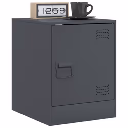 VidaXL 841612 Table de nuit et table de chevet Anthracite