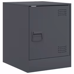 VidaXL 841612 Table de nuit et table de chevet Anthracite - Vue supplémentaire 7