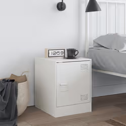 VidaXL 841617 Table de nuit et table de chevet Blanc