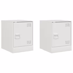 VidaXL 841618, Blanc, Acier, 345 mm, 390 mm, 440 mm, 2 pièce(s)
