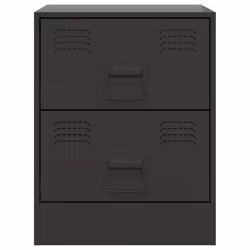 VidaXL 841619 Table de nuit et table de chevet Noir - Vue supplémentaire 6