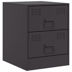 VidaXL 841620, Noir, Acier, 345 mm, 390 mm, 440 mm, 2 pièce(s)