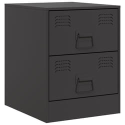 VidaXL 841620 Table de nuit et table de chevet Noir