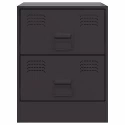 VidaXL 841620 Table de nuit et table de chevet Noir - Vue supplémentaire 6