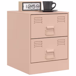VidaXL 841621 Table de nuit et table de chevet Rose - Vue supplémentaire 4