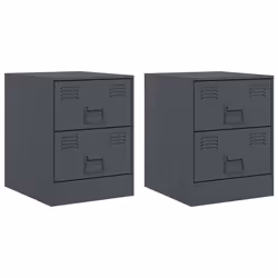 VidaXL 841624, Anthracite, Acier, 345 mm, 390 mm, 440 mm, 2 pièce(s)