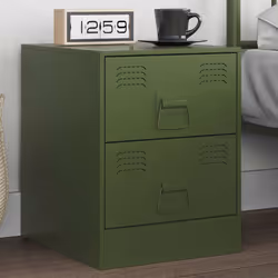 VidaXL 841628 Table de nuit et table de chevet Vert