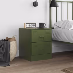 VidaXL 841628 Table de nuit et table de chevet Vert