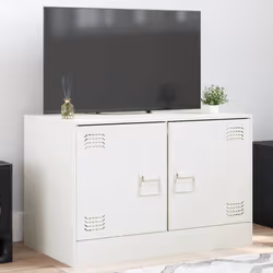 Ce meuble de télévision robuste est certainement conçu pour être un point de mire de votre pièce avec un design tendance mais ...