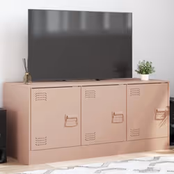 Ce meuble de télévision robuste est certainement conçu pour être un point de mire de votre pièce avec un design tendance mais ...
