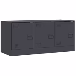VidaXL 841645, Anthracite, Acier, Acier, 80 kg, 990 mm, 390 mm