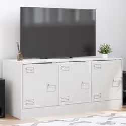 Ce meuble de télévision robuste est certainement conçu pour être un point de mire de votre pièce avec un design tendance mais ...
