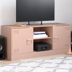 Ce meuble de télévision robuste est certainement conçu pour être un point de mire de votre pièce avec un design tendance mais ...
