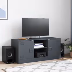VidaXL 841687 Support TV et centre de divertissement