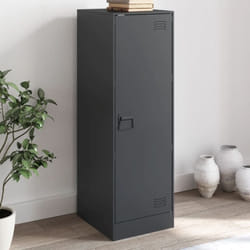 Vidaxl - Buffet anthracite 34,5x39x107 cm acier