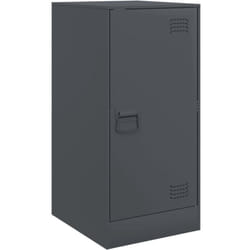 Vidaxl - Buffet anthracite 34,5x39x73 cm acier