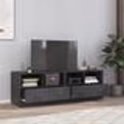 vidaXL Meubles TV 2 pcs anthracite 67x39x44 cm acier