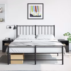 VidaXL 841752 Table de nuit et table de chevet Noir