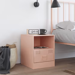 VidaXL 841753 Table de nuit et table de chevet Rose